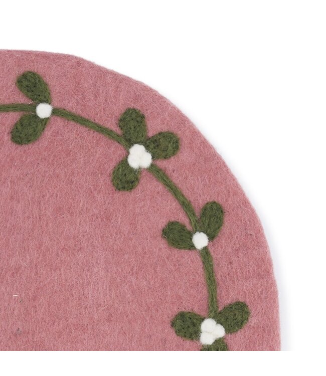 SJAAL MET VERHAAL  •• Onderzetter 35 cm Mistletoe Dreams