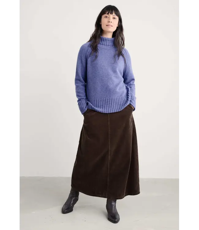 SEASALT CORNWALL •• Gebreide trui Basset Cove | Bilberry