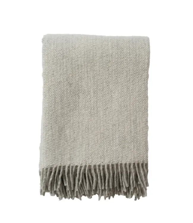 KLIPPAN PLAIDS •• Klippan plaid brushed Zweedse wol Vide | 2 kleuren