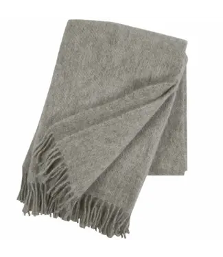 KLIPPAN PLAIDS •• Klippan Plaid Gotland wol | Natural grey