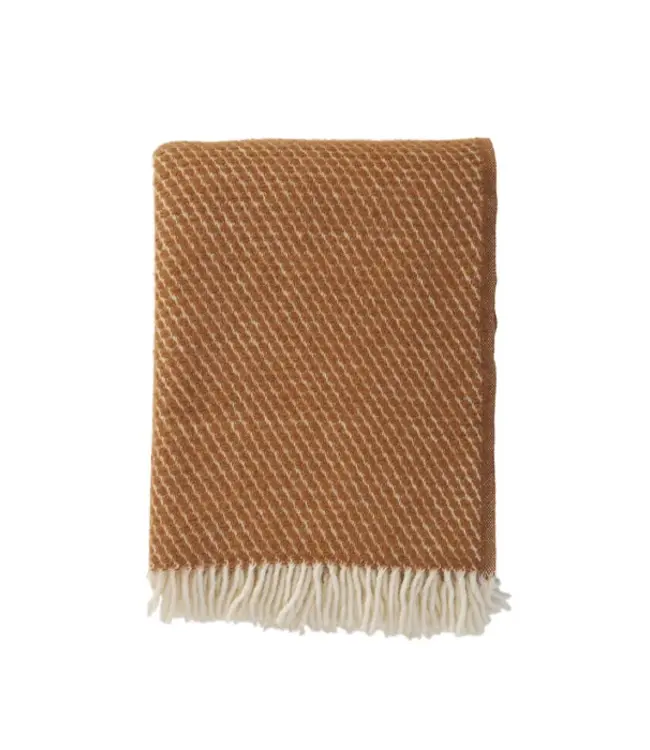 KLIPPAN PLAIDS •• Klippan plaid lamswol | Velvet Mocha Mousse