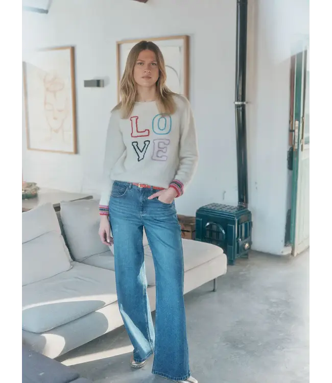 LANIUS •• Marlene jeans GOTS | Mid Blue Denim