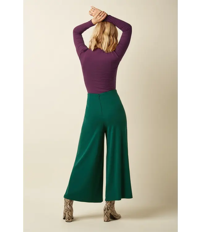 KING LOUIE •• Rollneck Top Uni Rib | Caspia Purple