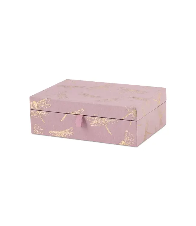 A BEAUTIFUL STORY •• Jewelry Box Large | Dragonfly with mirror