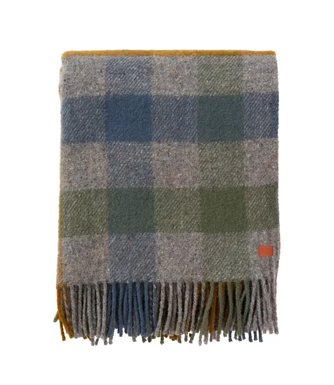 KLIPPAN PLAIDS •• Plaid Sofiero Multi | gerecyclede wol