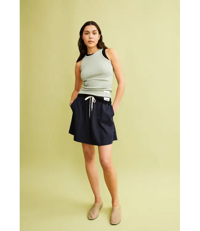 ARMEDANGELS •• KANITAA | Seagreen ~ top van biologisch katoen