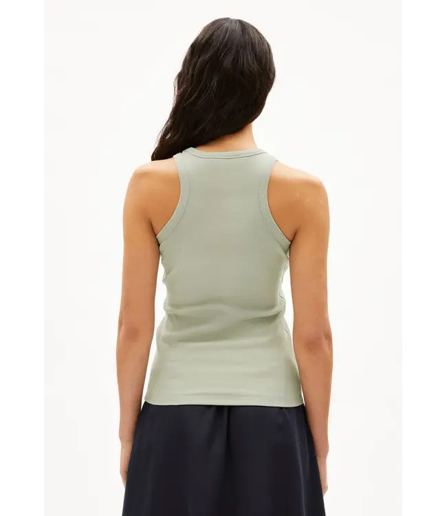 ARMEDANGELS •• KANITAA | Seagreen ~ top van biologisch katoen