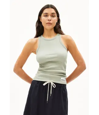 ARMEDANGELS •• Top bio-katoen KANITAA | Seagreen