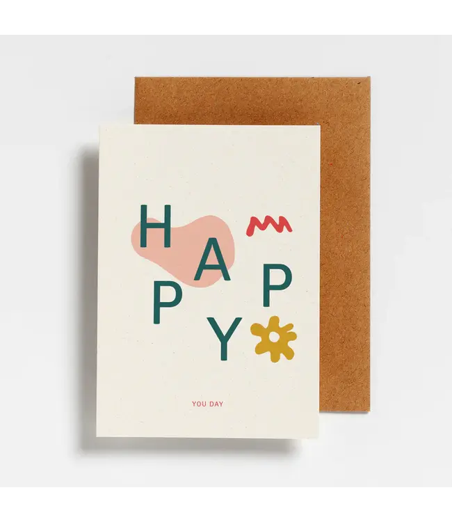 Hello August •• Postkaart | Happy you day