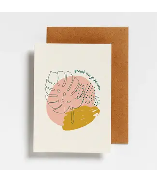 Hello August •• Postkaart | Geniet van je pensioen