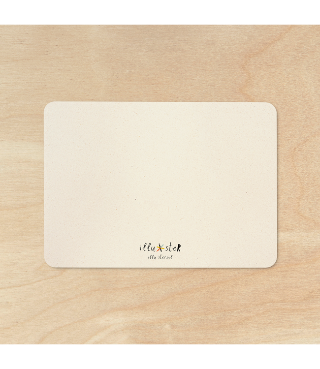 Illu-ster •• Ansichtkaart | Botanic garden