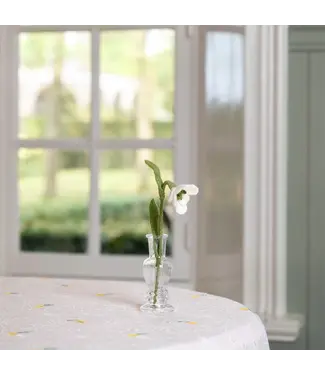 SJAAL MET VERHAAL  •• Sneeuwklokje van vilt