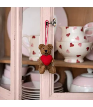 SJAAL MET VERHAAL  •• Hanger Beer met Hart Rood