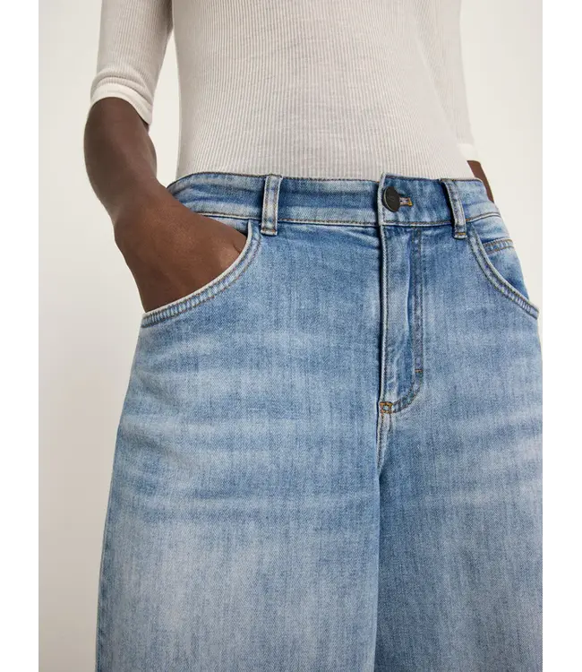 LANIUS •• Bermuda Jeans GOTS | Stonewash Blue Denim