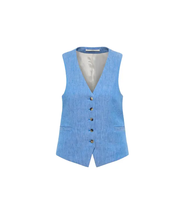 LANIUS •• Vest OCS | Lapis/ Creme