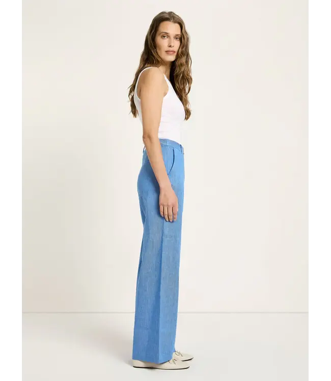 LANIUS •• Marlene jeans OCS | Lapis/ Creme