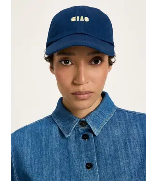 LANIUS •• Denim Cap | Blue Denim