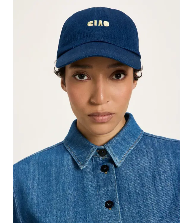 LANIUS •• Denim Cap | Blue Denim