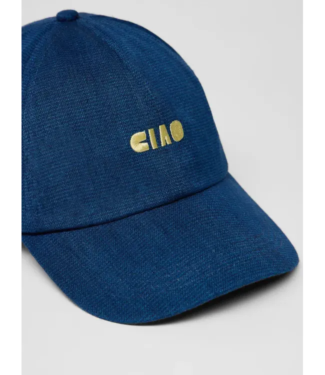 LANIUS •• Denim Cap | Blue Denim