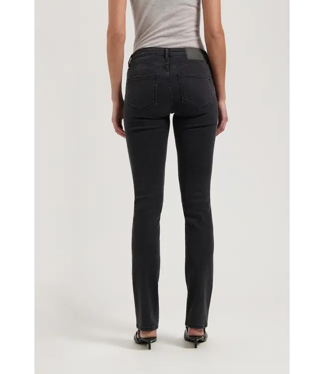MUD Jeans •• Jeans Faye Low Slim | Stone Black