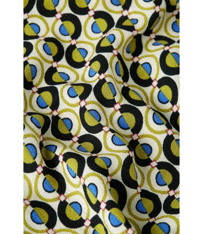 KING LOUIE •• Shay Blouse Dottie | Cream