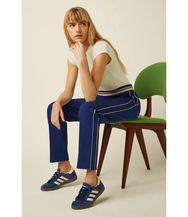 KING LOUIE •• Joni Pants Daytona Sweat | Beacon Blue