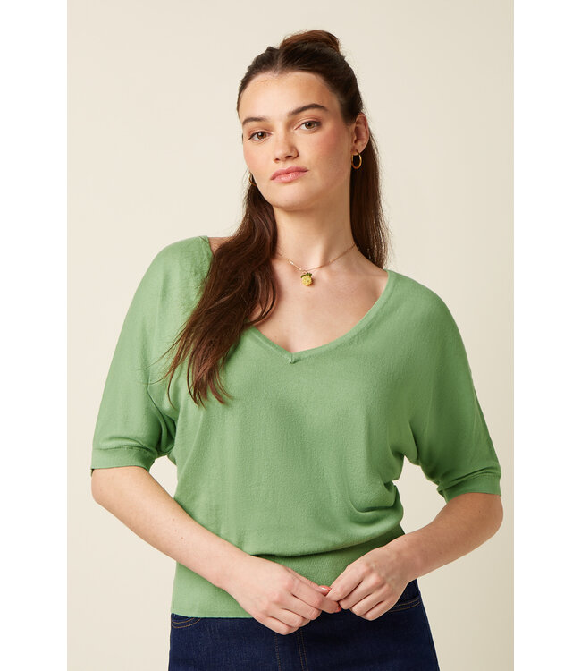 KING LOUIE •• Valentina Top Club | Shade Green