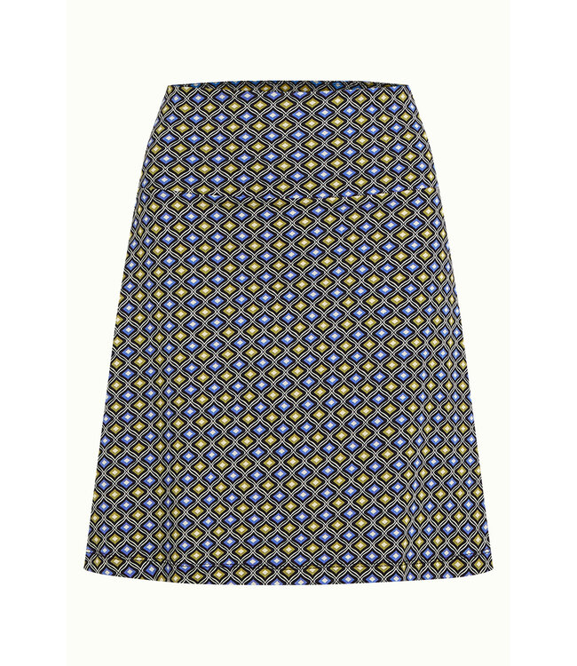 KING LOUIE •• Border Skirt Blend | Black