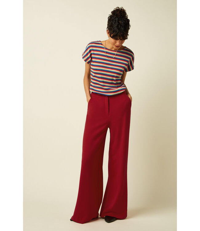 KING LOUIE •• Aria Top Samui Stripe | Bluing