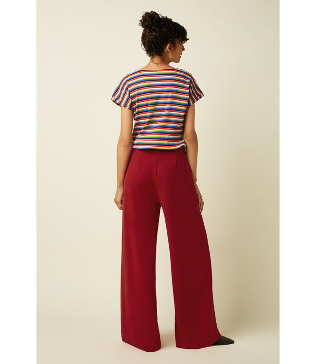 KING LOUIE •• Aria Top Samui Stripe | Bluing