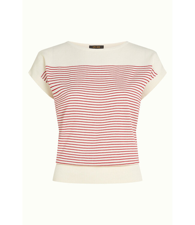 KING LOUIE •• Lina Top D'oleron | Chili Red