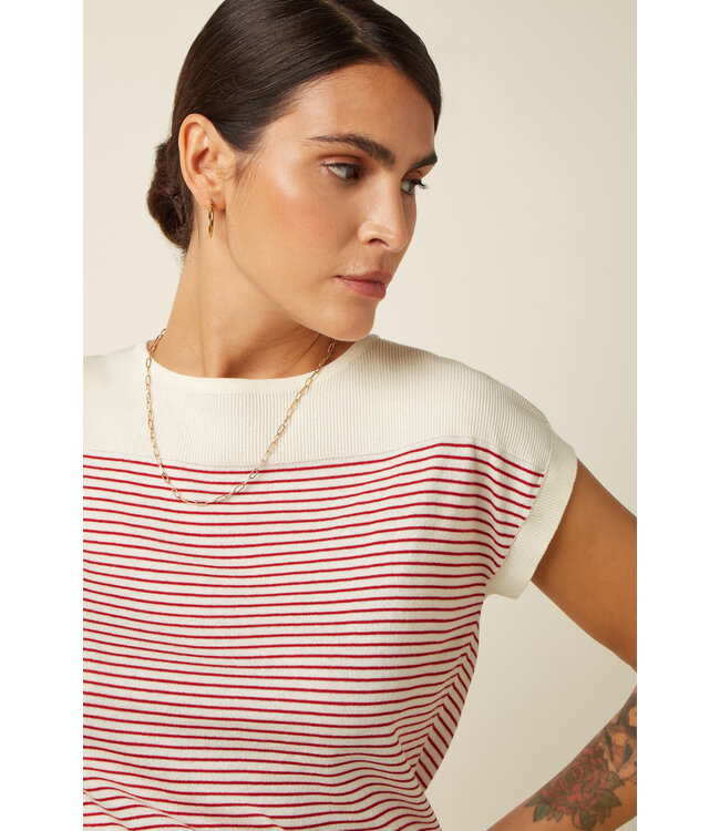 KING LOUIE •• Lina Top D'oleron | Chili Red