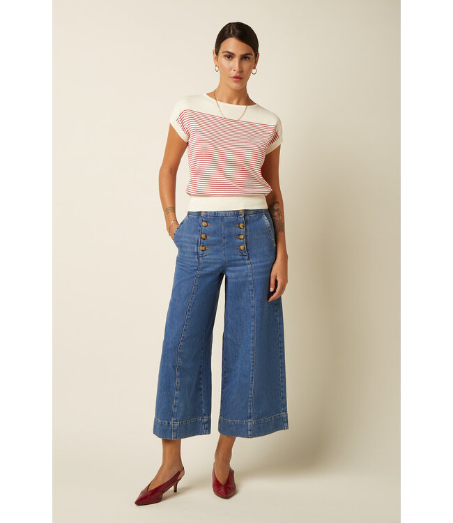 KING LOUIE •• Lina Top D'oleron | Chili Red