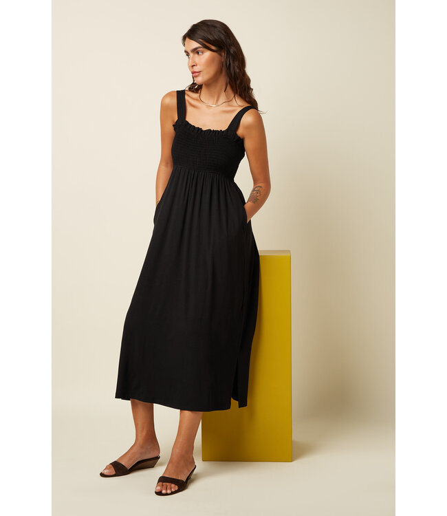 KING LOUIE •• Luisella Dress Silva | Black