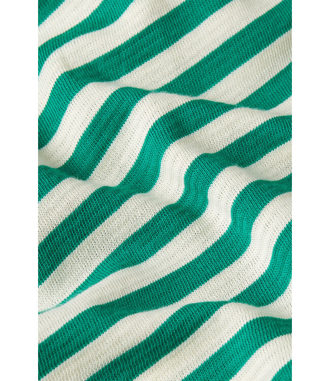 KING LOUIE •• Manon Dress Chopito Stripe | Ultra Green