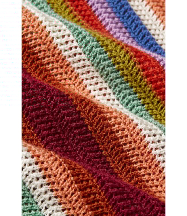 KING LOUIE •• Boatneck Top Molo | Multi Color