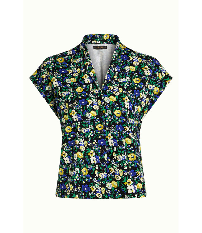 KING LOUIE •• Keeva Blouse Senora | Black