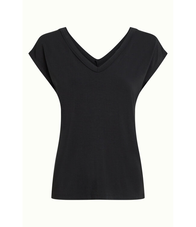 KING LOUIE •• Double V Top Caprice | Black