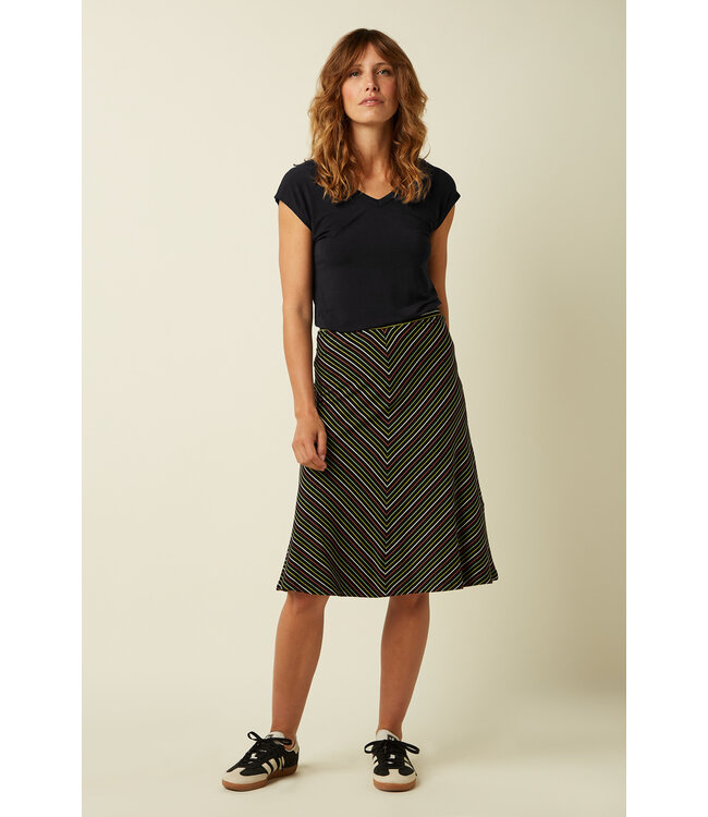 KING LOUIE •• Double V Top Caprice | Black