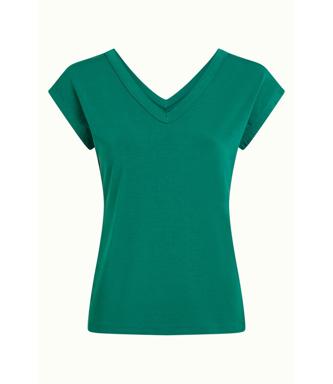 KING LOUIE •• Double V Top Caprice | Nile Green