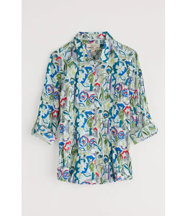 SEASALT CORNWALL •• Larissa Shirt | Studio Floral Chalk