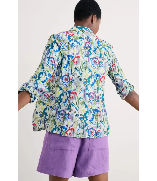 SEASALT CORNWALL •• Larissa Shirt | Studio Floral Chalk