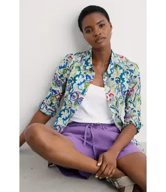 SEASALT CORNWALL •• Larissa Shirt | Studio Floral Chalk