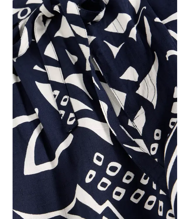 WHITE STUFF •• Farah Wide Leg | navy multi