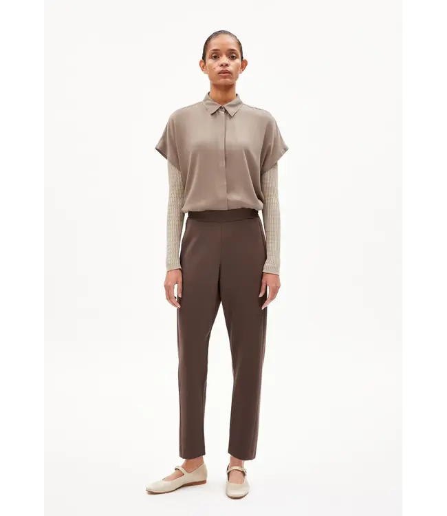 ARMEDANGELS •• Comfortabele broek MAGDAALENA | Warm Slate