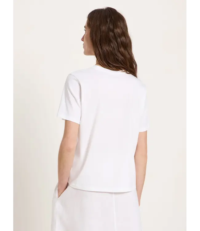 LANIUS •• Statement shirt GOTS | Lapis