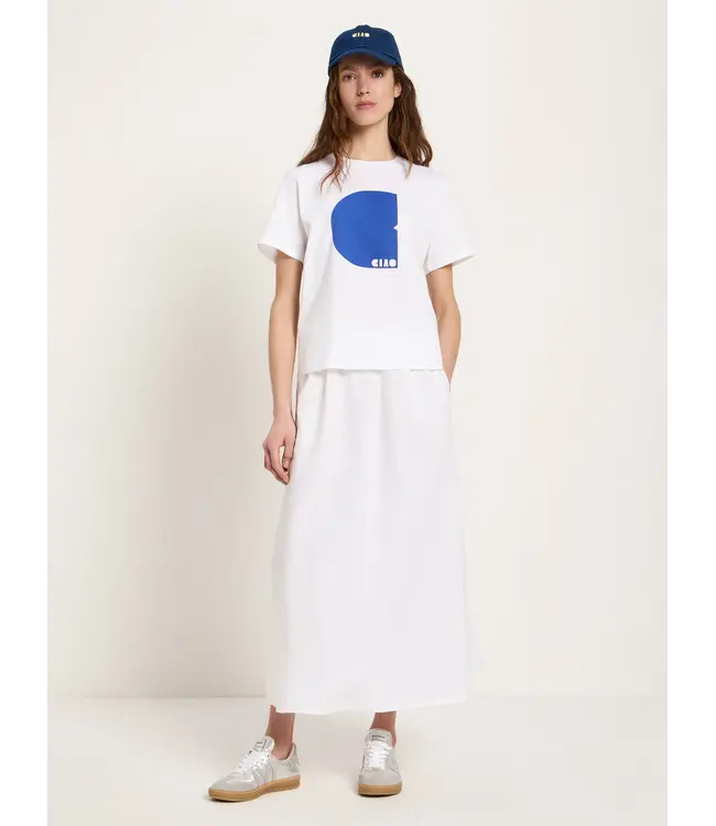 LANIUS •• Statement shirt GOTS | Lapis