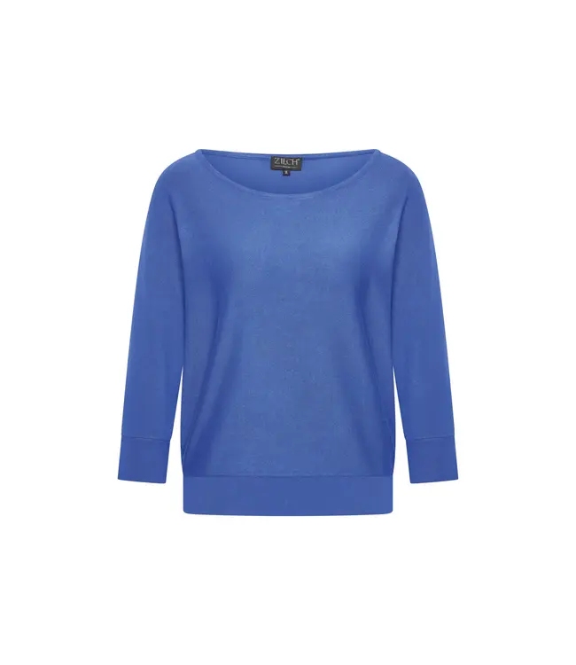 ZILCH •• Top Batsleeve | Dazzling Blue