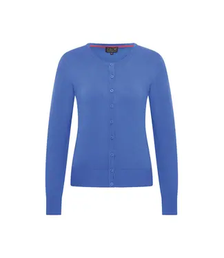 ZILCH •• Bamboe viscose vest | DAZZLING BLUE