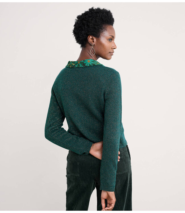 SEASALT CORNWALL •• Tern Tide Cardigan | Dark Wreckage